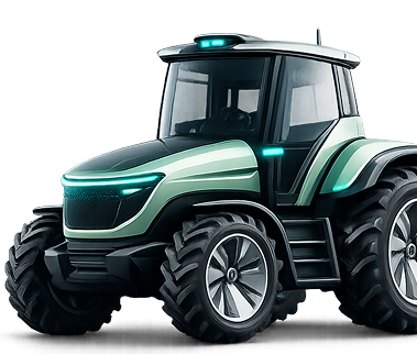 DMSJoy tractor dealer dashboard with seasonal demand forecast and finance application tracker